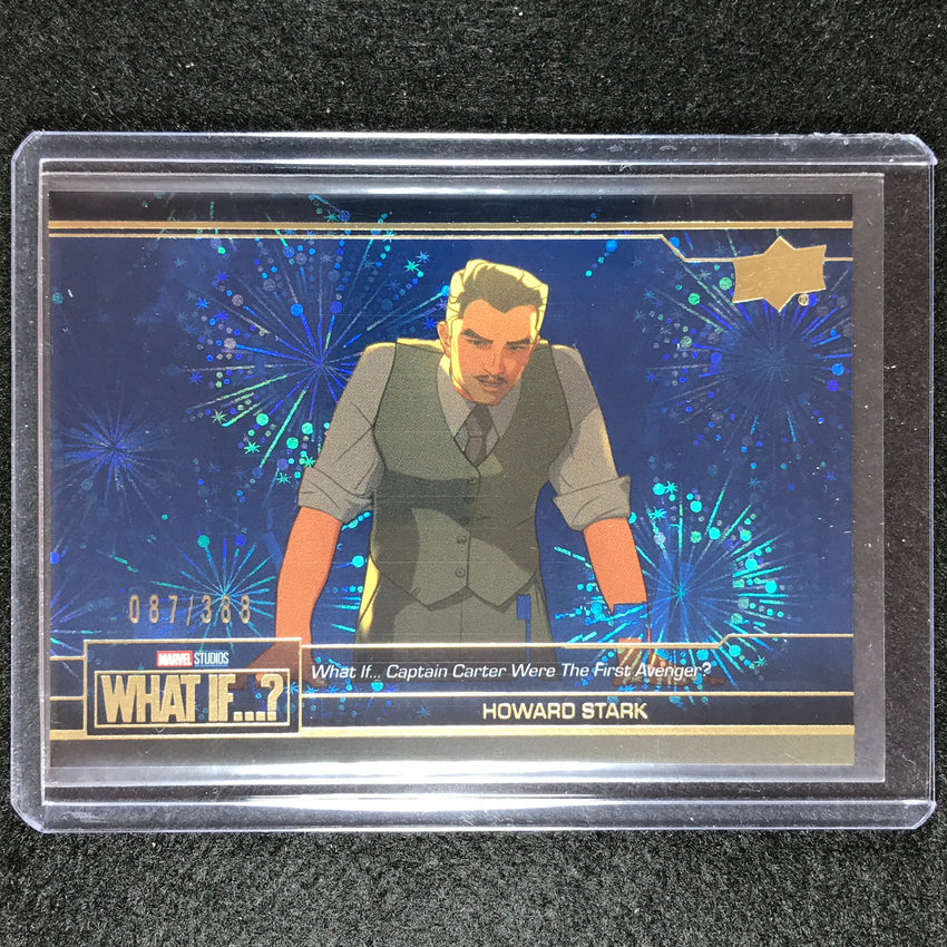 2023 Marvel What If... S1 Howard Stark Possibilities Blue 087/388