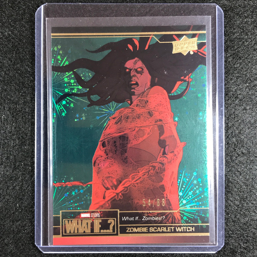 2023 Marvel What If... S1 Zombie Scarlet Witch Possibilities Green 54/88