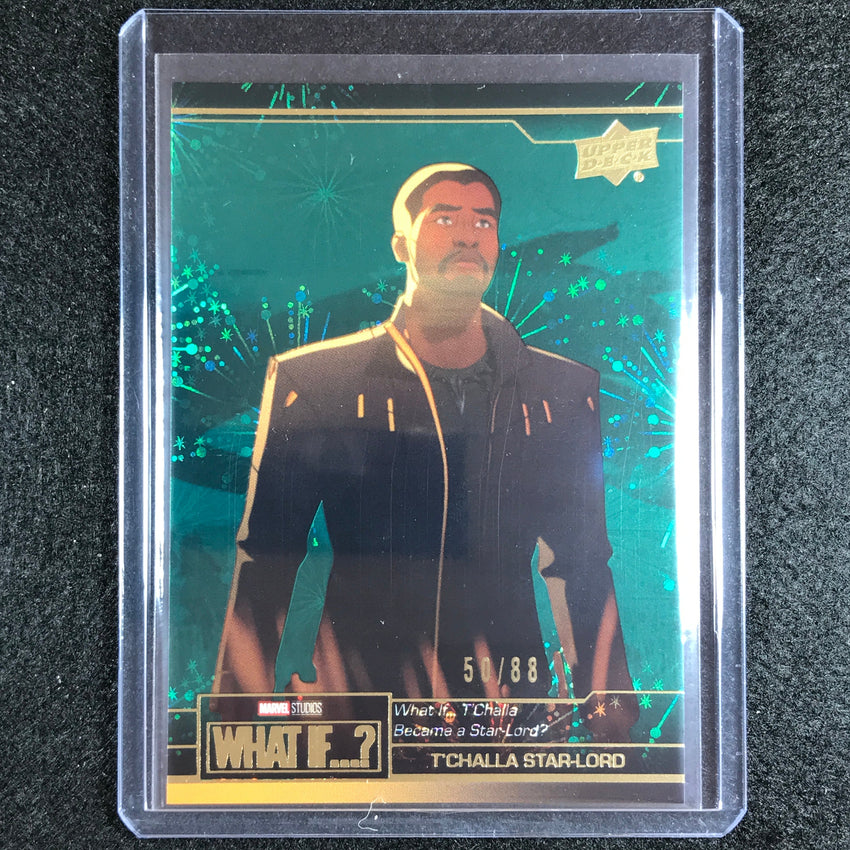 2023 Marvel What If... S1 Tchalla Star-lord Possibilities Green 50/88