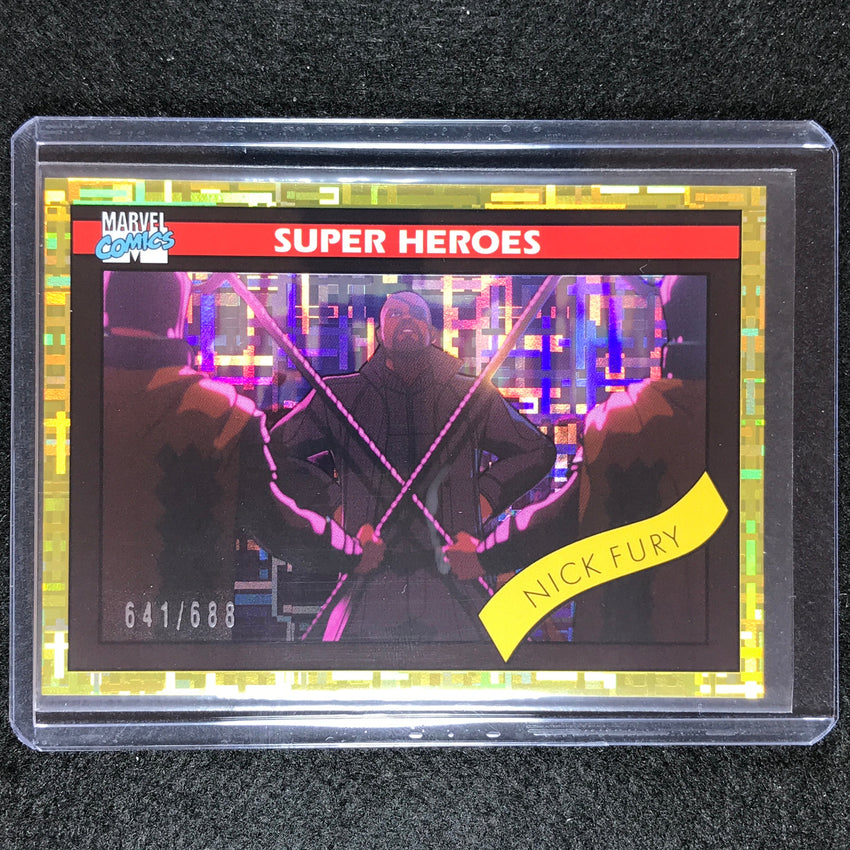 2023 Marvel What If... S1 Nicky Fury 1990 Dimensions Gold 641/688