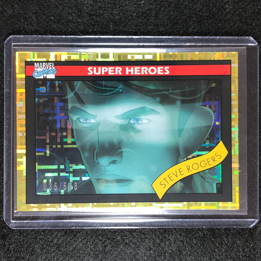 2023 Marvel What If... S1 Steve Rogers 1990 Dimensions Gold 035/688