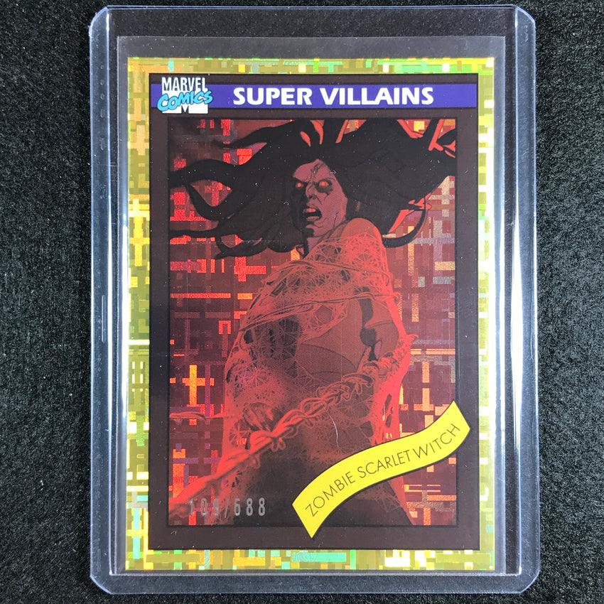 2023 Marvel What If... S1 Zombie Scarlet Witch 1990 Dimensions Gold 109/688