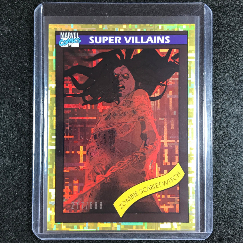 2023 Marvel What If... S1 Zombie Scarlet Witch 1990 Dimensions Gold 217/688