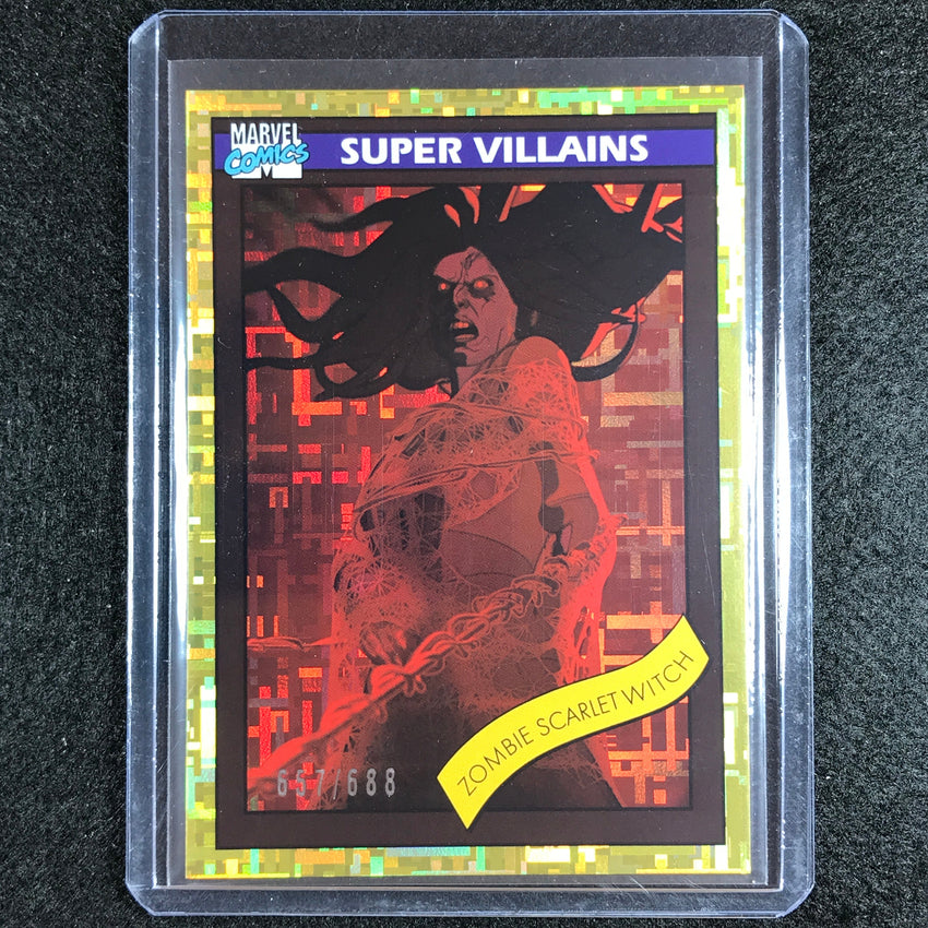 2023 Marvel What If... S1 Zombie Scarlet Witch 1990 Dimensions Gold 657/688
