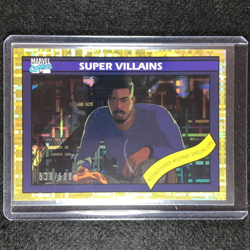 2023 Marvel What If... S1 Killmonger Special-ops 1990 Dimensions Gold 538/688