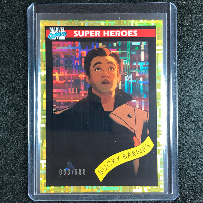 2023 Marvel What If... S1 Bucky Barnes 1990 Dimensions Gold 003/688