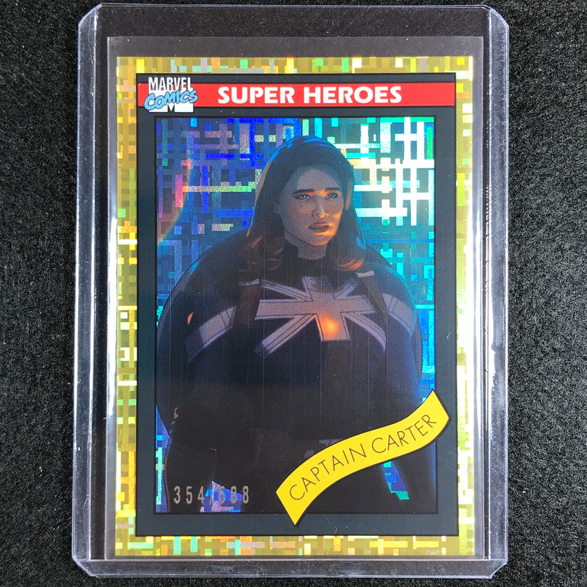 2023 Marvel What If... S1 Captain Carter 1990 Dimensions Gold 354/688
