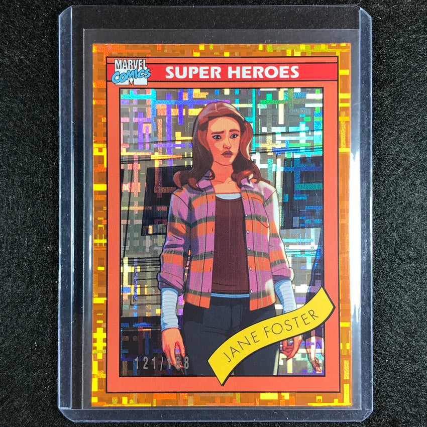 2023 Marvel What If... S1 Jane Foster 1990 Dimensions Orange 121/188