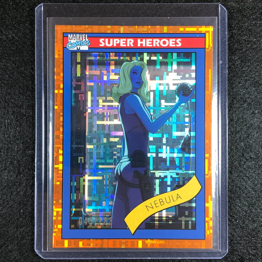 2023 Marvel What If... S1 Nebula 1990 Dimensions Orange 045/188