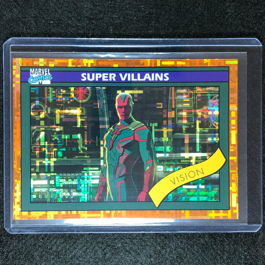 2023 Marvel What If... S1 Vision 1990 Dimensions Orange 007/188