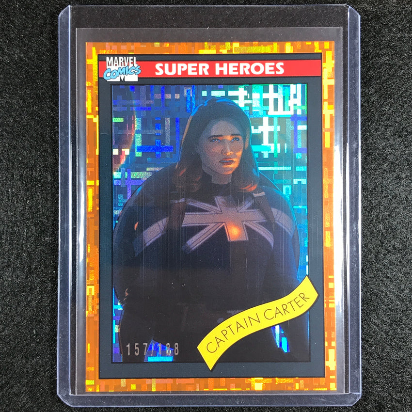 2023 Marvel What If... S1 Captain Carter 1990 Dimensions Orange 157/188
