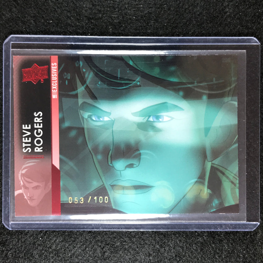 2023 Marvel What If... S1 Steve Rogers Flagship Exclusives 053/100
