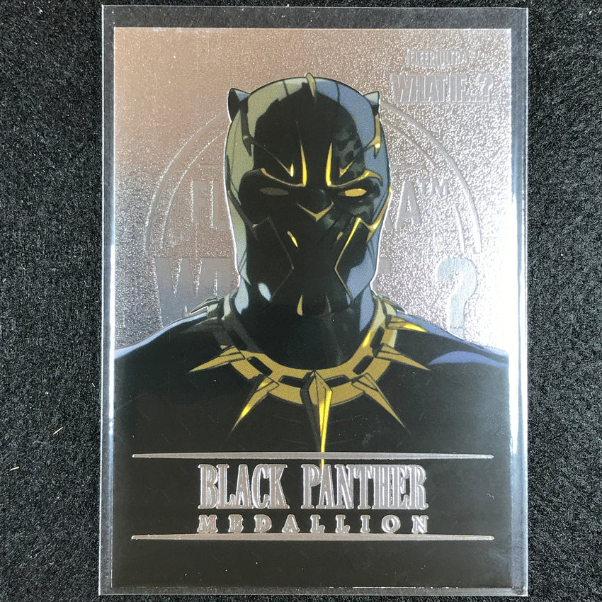 2023 Marvel What If... S1 Black Panther Medallion Base No 18