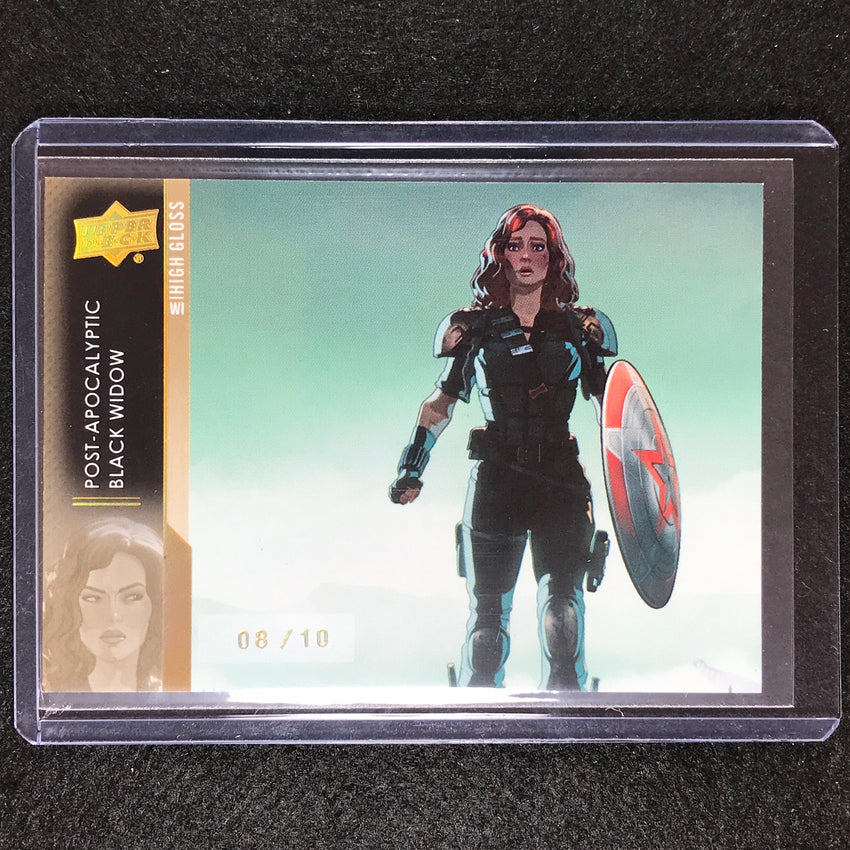2023 Marvel What If... Post-apocalyptic Black Widow Flagship High Gloss 8/10