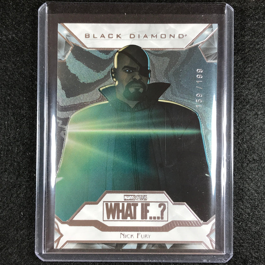 2023 Marvel What If... S1 Nick Fury Black Diamond Base Silver 159/199