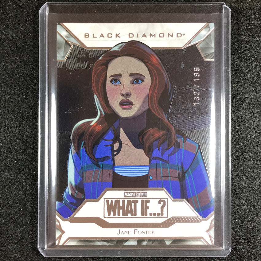 2023 Marvel What If... S1 Jane Foster Black Diamond Base Silver 132/199