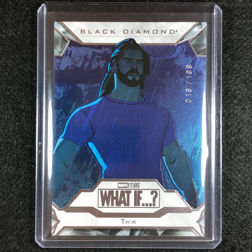 2023 Marvel What If... S1 Thor Black Diamond Base Silver 018/199