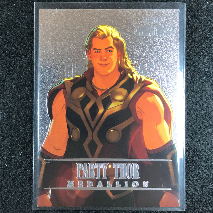 2023 Marvel What If... S1 Party Thor Medallion Base No 20