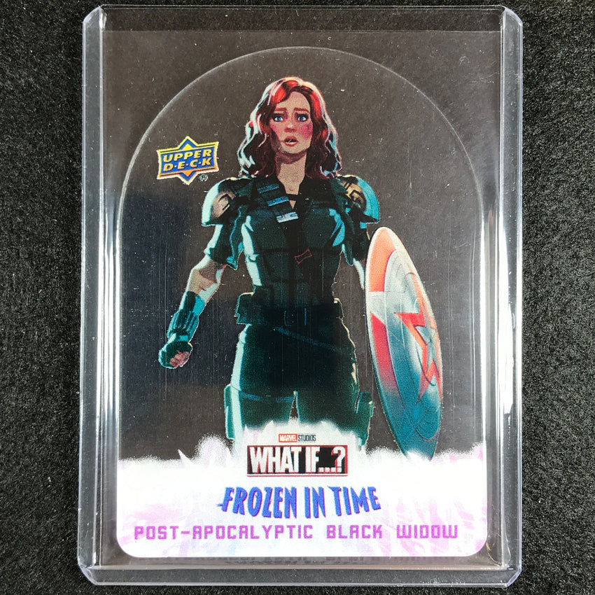 2023 Marvel What If... S1 Post-apocalyptic Black Widow Frozen In Time Base No 3