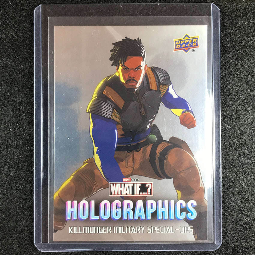2023 Marvel What If... S1 Killmonger Military Special-ops Holographics Sp No 3