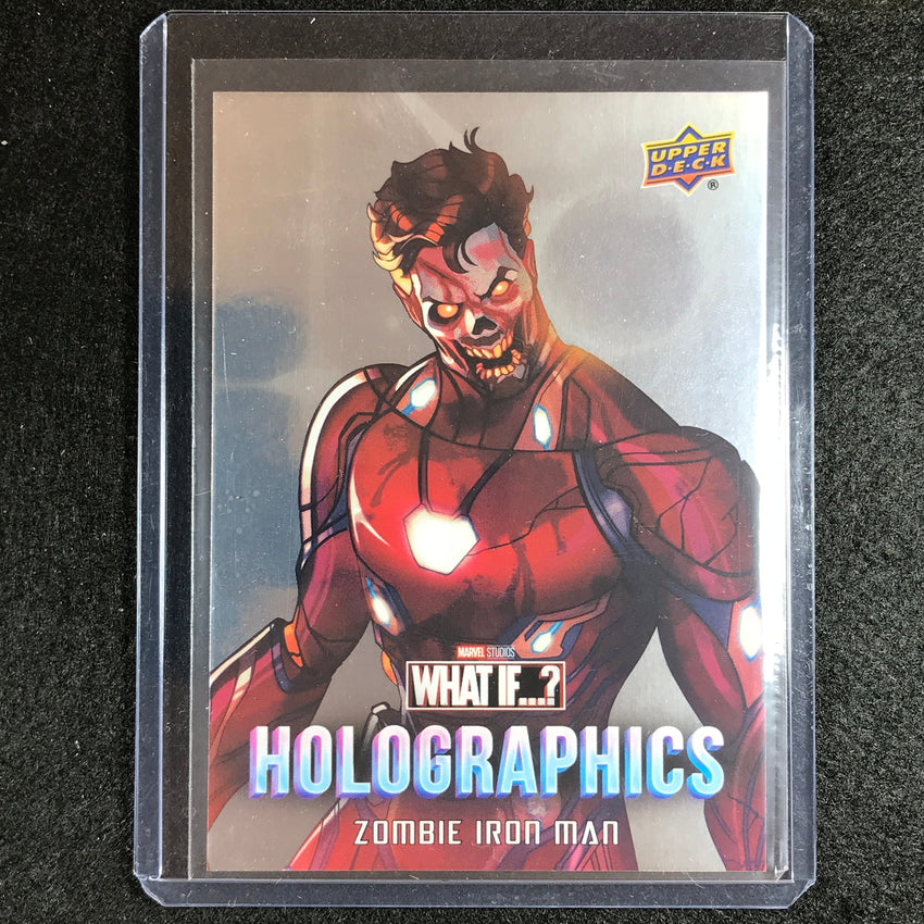 2023 Marvel What If... S1 Zombie Iron Man Holographics Sp No 9