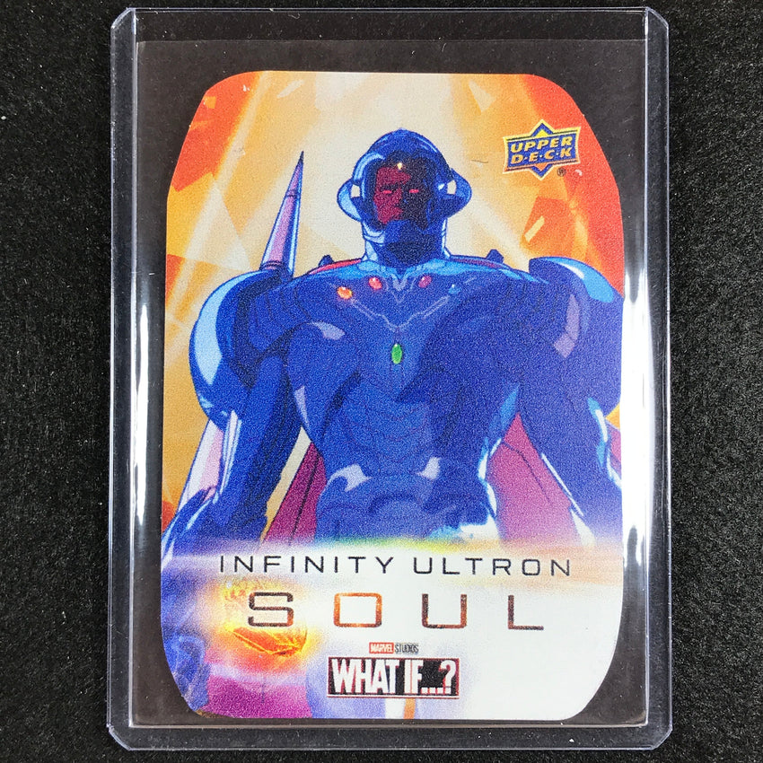 2023 Marvel What If... S1 Infinity Ultron - Soul Ultron Metal Die-cut Ssp No 5