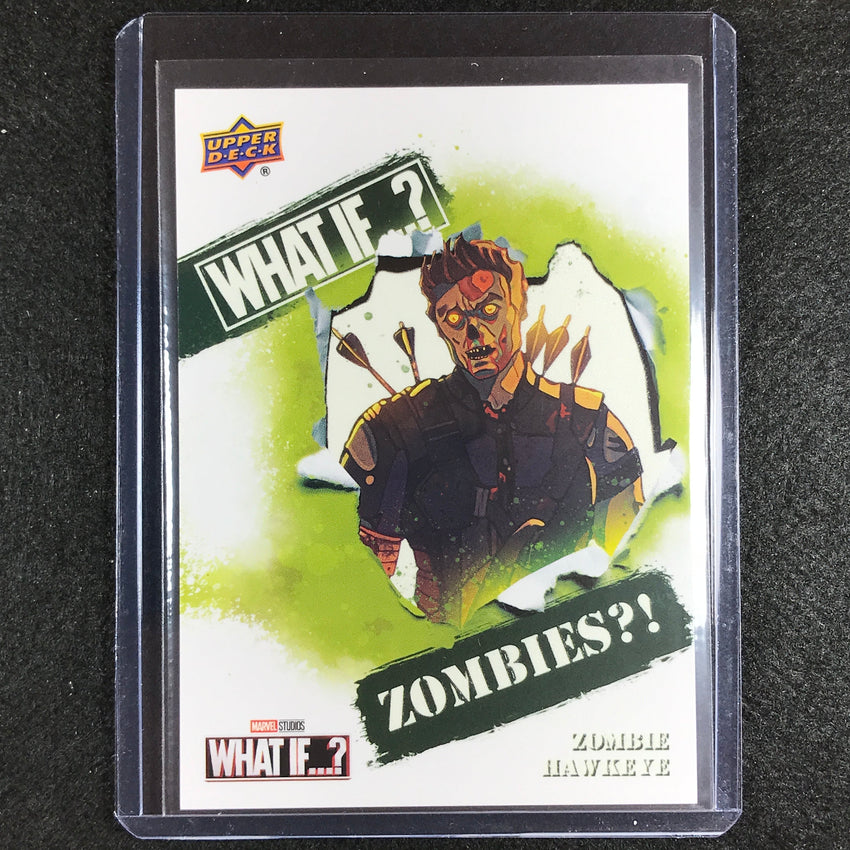 2023 Marvel What If... S1 Zombie Hawkeye Zombies Glow In The Dark Sp No 7