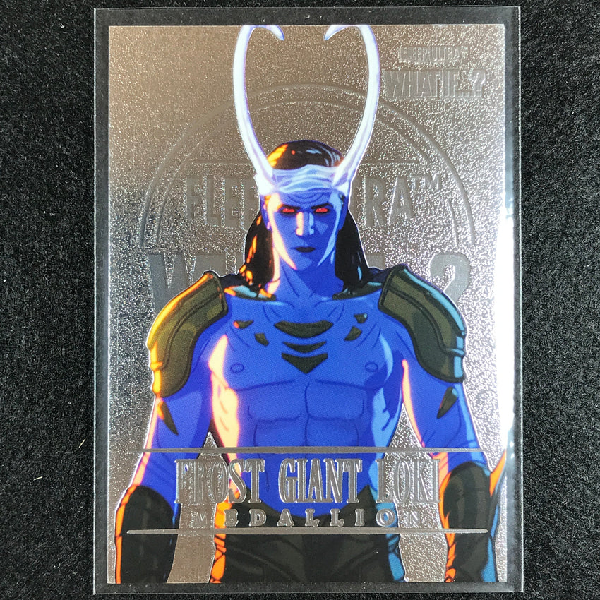 2023 Marvel What If... S1 Frost Giant Loki Medallion Base No 26