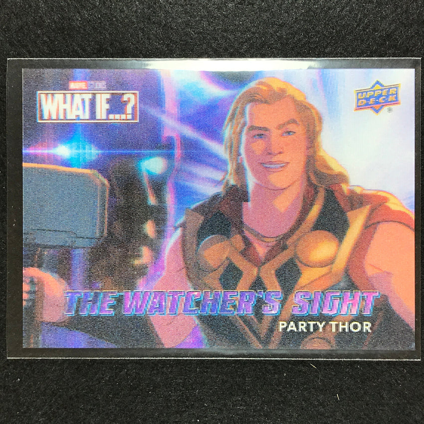2023 Marvel What If... S1 Party Thor The Watchers Sight Lenticular No 4