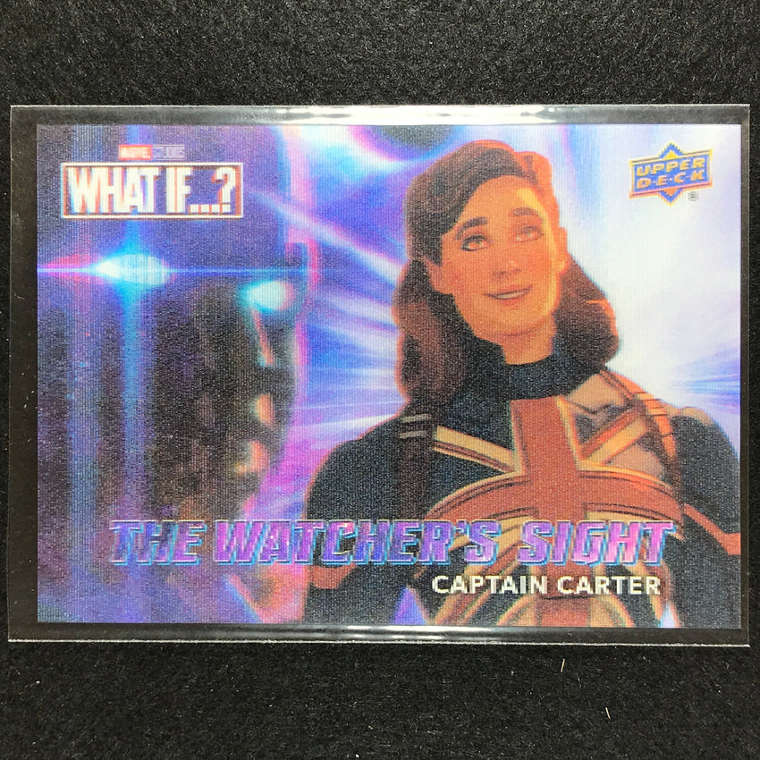 2023 Marvel What If... S1 Captain Carter The Watchers Sight Lenticular No 7