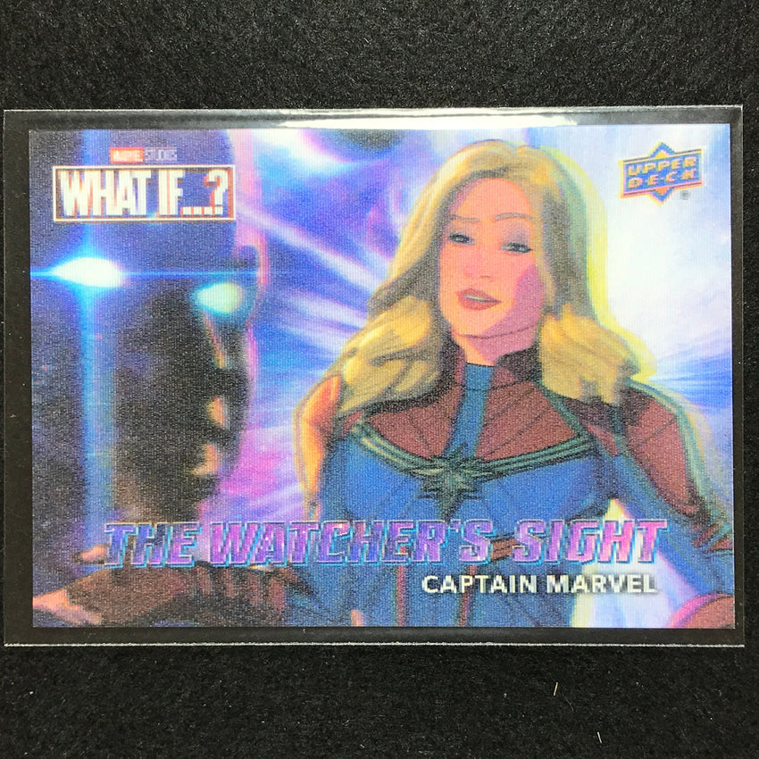 2023 Marvel What If... S1 Captain Marvel The Watchers Sight Lenticular No 13