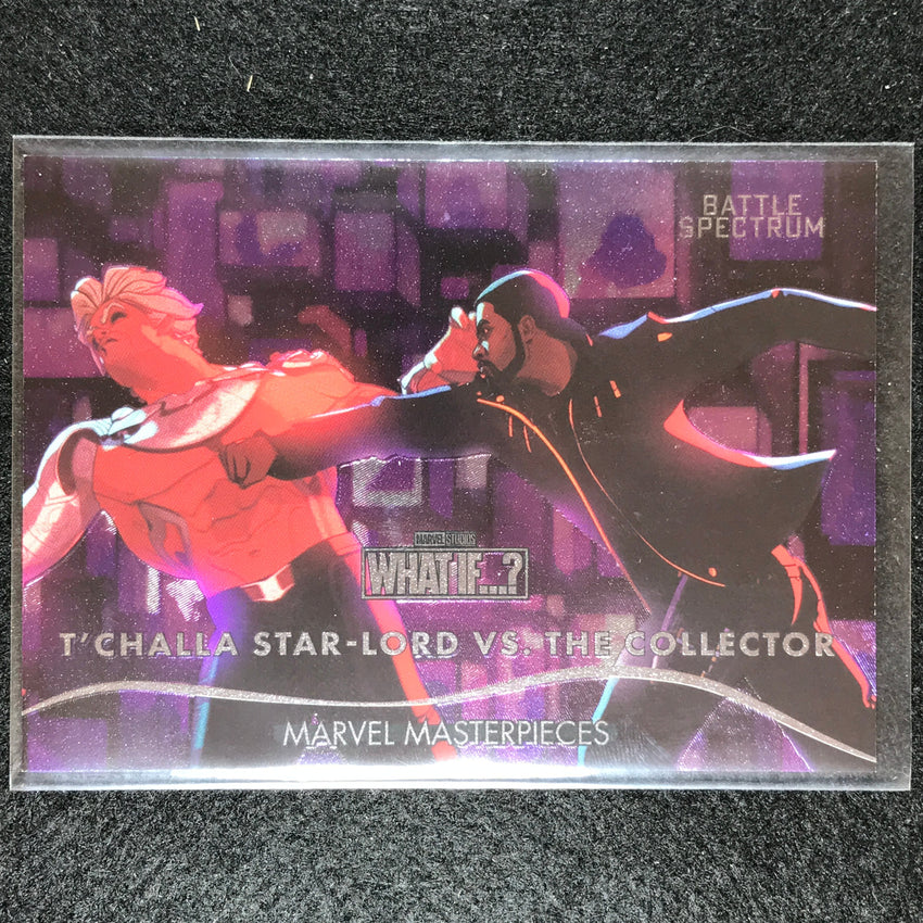 2023 Marvel What If... S1 Tchalla Star-lord Vs. Collector Battle Spectrum No 2