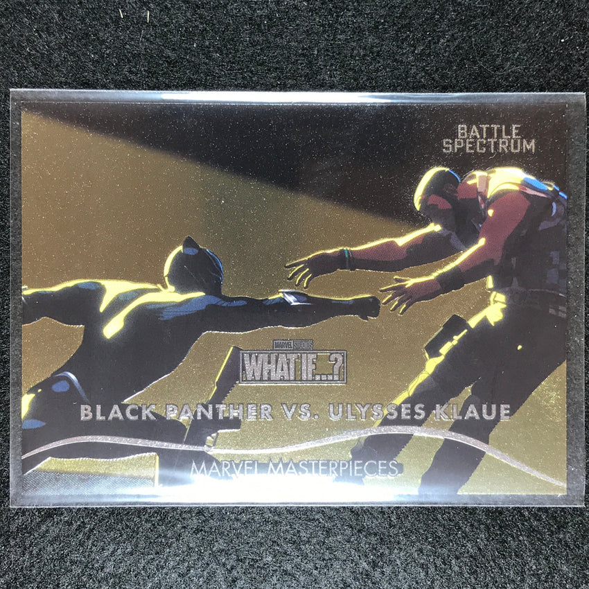 2023 Marvel What If... S1 Black Panther Vs. Ulysses Klaue Battle Spectrum No 9