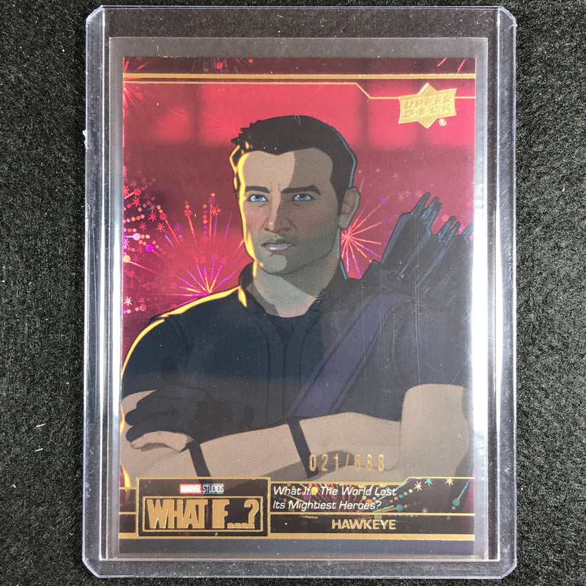 2023 Marvel What If... S1 Hawkeye Possibilities Red 021/888