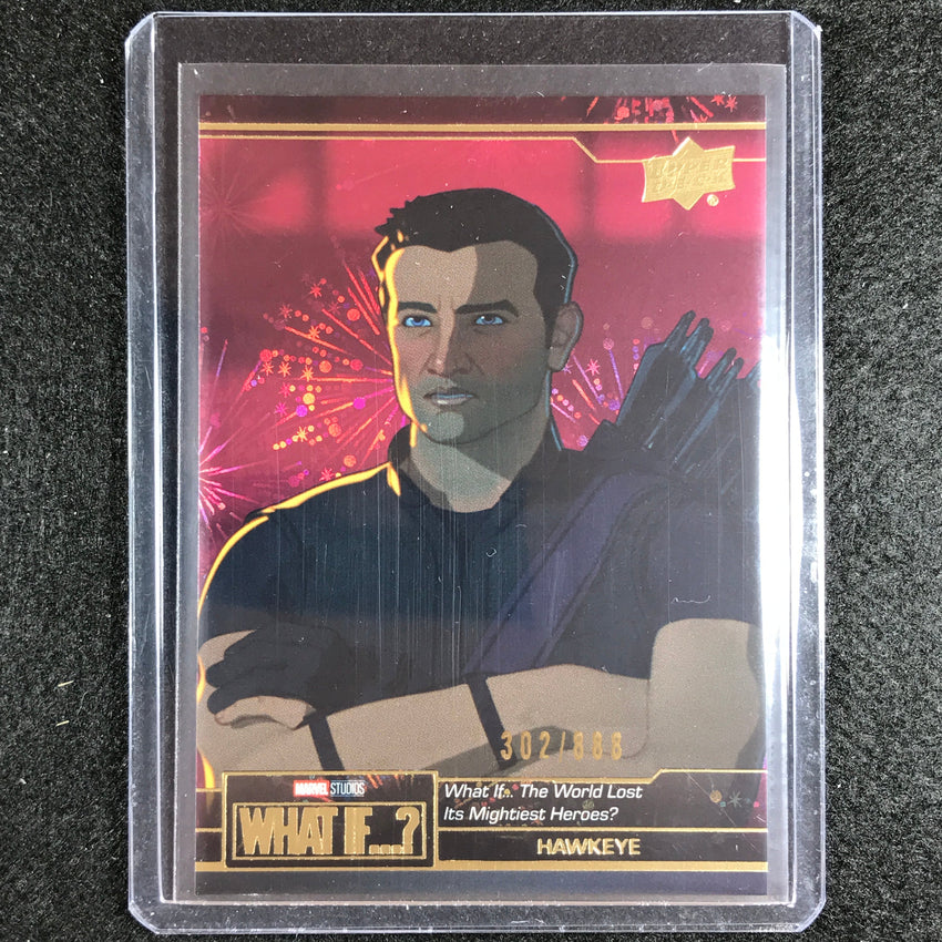 2023 Marvel What If... S1 Hawkeye Possibilities Red 302/888