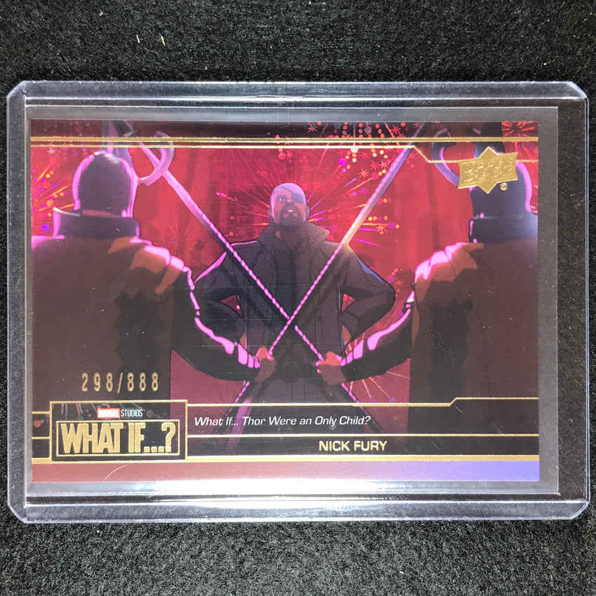 2023 Marvel What If... S1 Nick Fury Possibilities Red 298/888