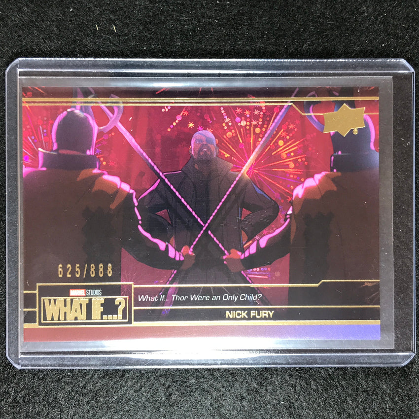 2023 Marvel What If... S1 Nick Fury Possibilities Red 625/888