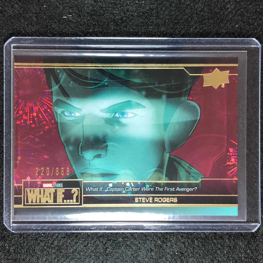 2023 Marvel What If... S1 Steve Rogers Possibilities Red 220/888