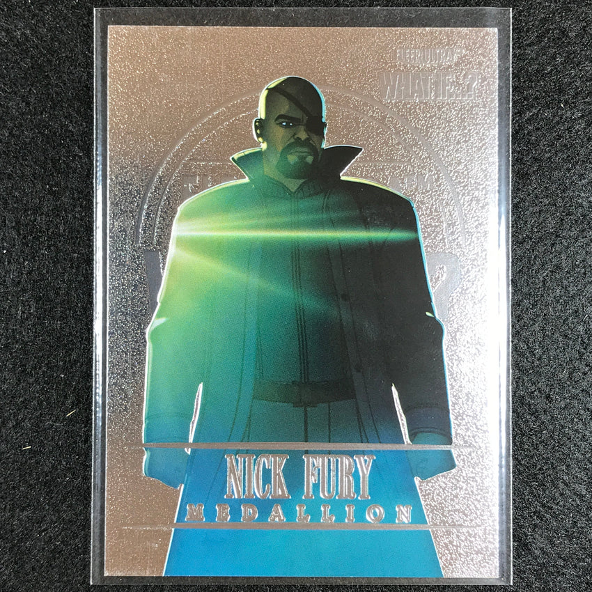 2023 Marvel What If... S1 Nick Fury Medallion Base No 3