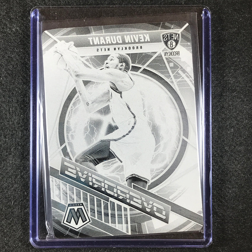 2022-23 National Treasures Kevin Durant Mosaic Overdrive Printing Plate 1/1