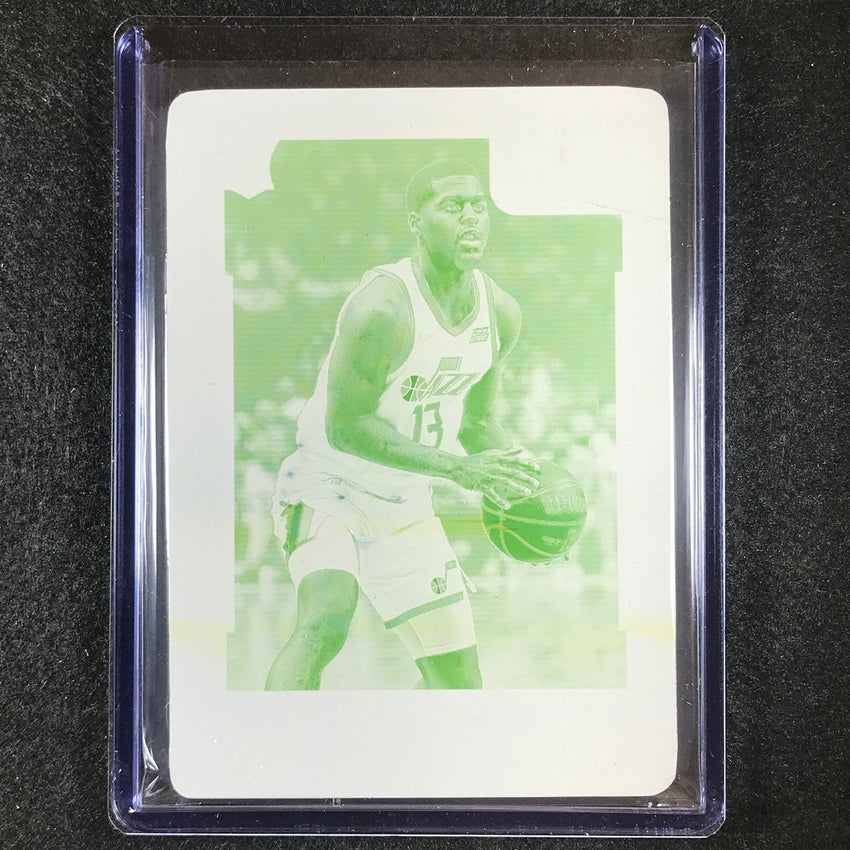 2022-23 National Treasures Jared Butler One And One Printing Plate Yellow 1/1