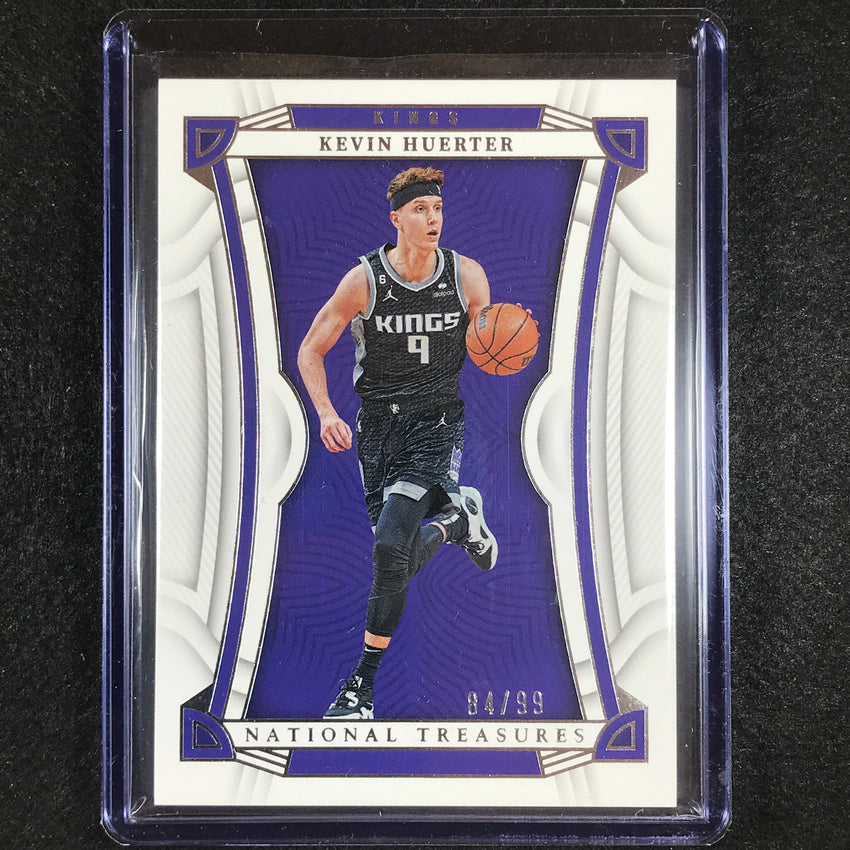 2022-23 National Treasures Kevin Huerter Base Silver 84/99