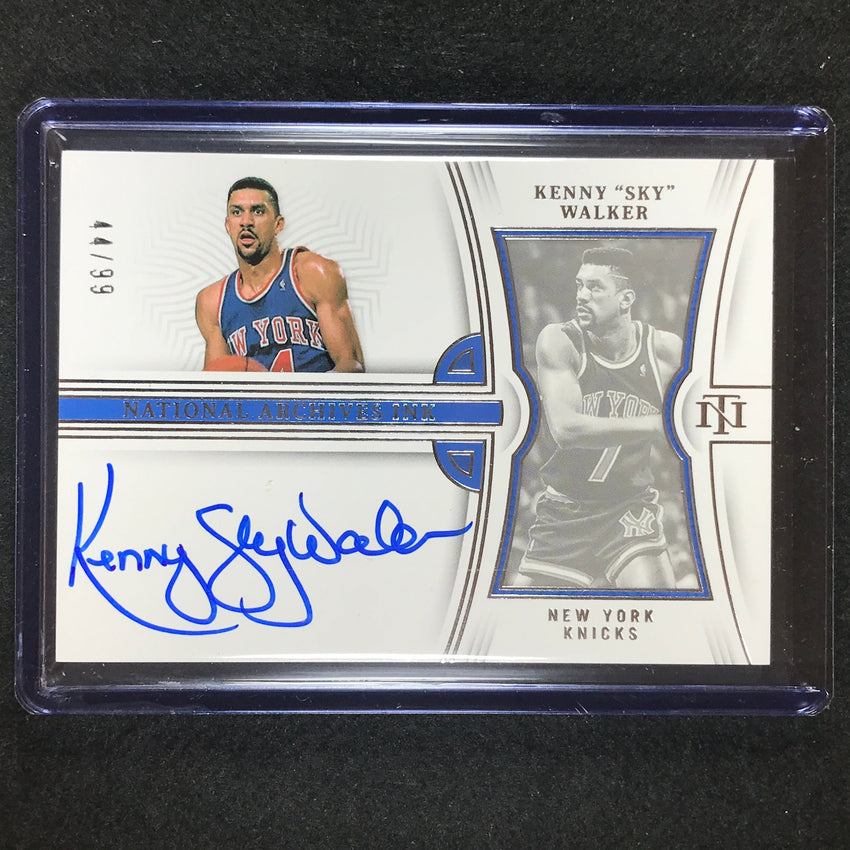 2022-23 National Treasures Kenny Sky Walker National Archives Ink Auto 44/99