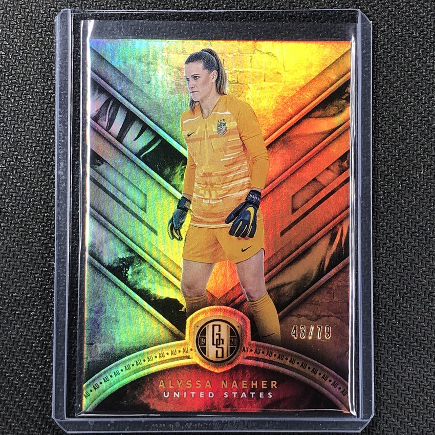 2019-20 Gold Standard Soccer ALYSSA NAEHER 43/79-Cherry Collectables