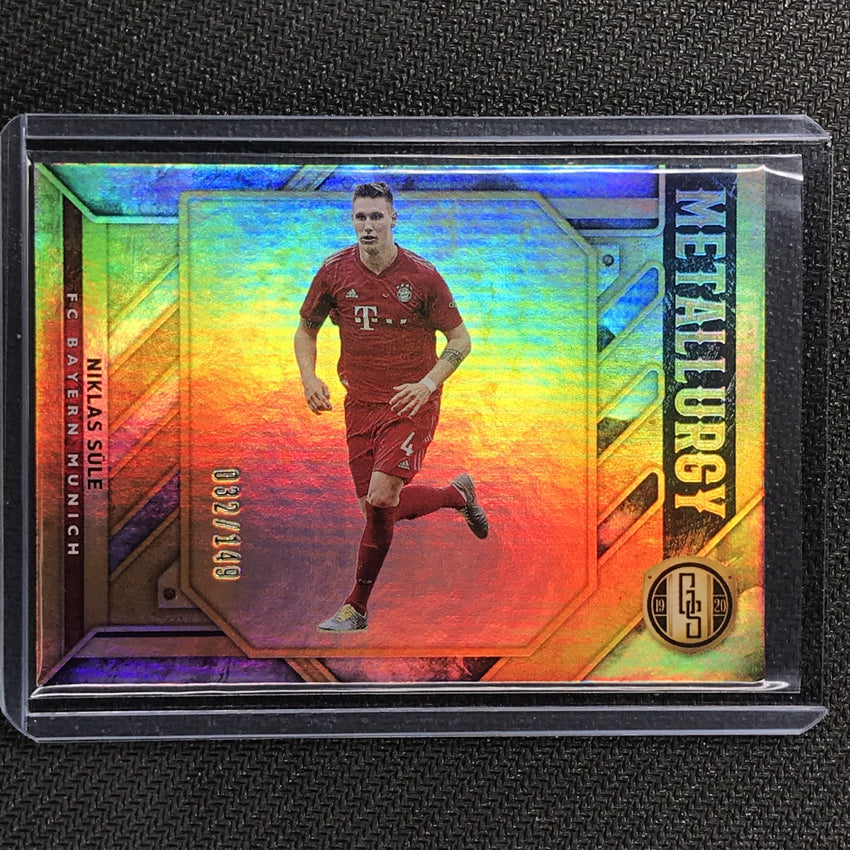 2019-20 Gold Standard Soccer NIKLAS SULE Metallurgy 32/149-Cherry Collectables