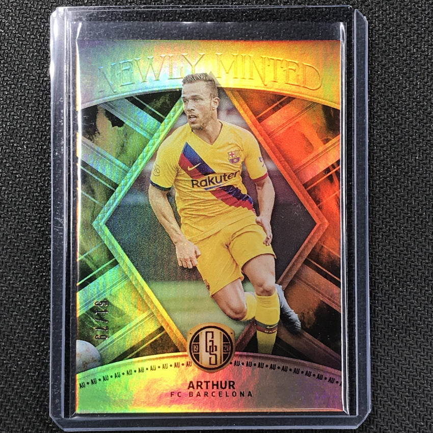 2019-20 Gold Standard Soccer ARTHUR Newly Minted 51/79-Cherry Collectables