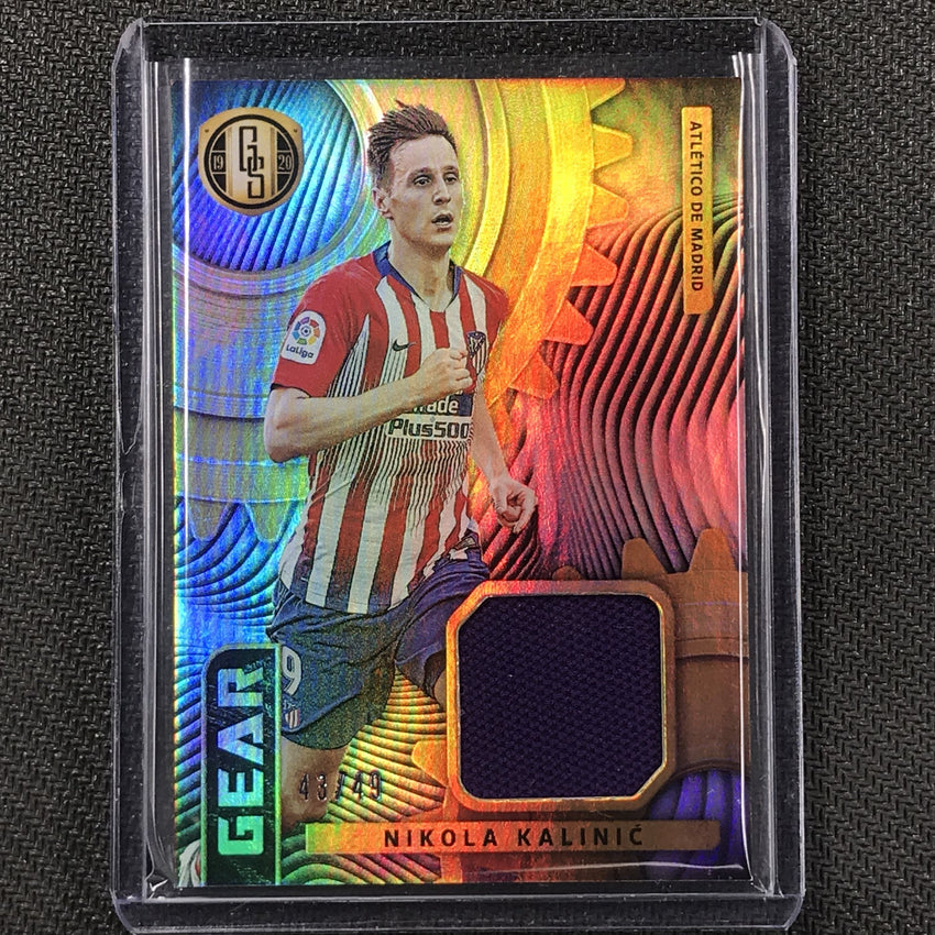 2019-20 Gold Standard Soccer NIKOLA KALINIC Gear Relic 43/49-Cherry Collectables