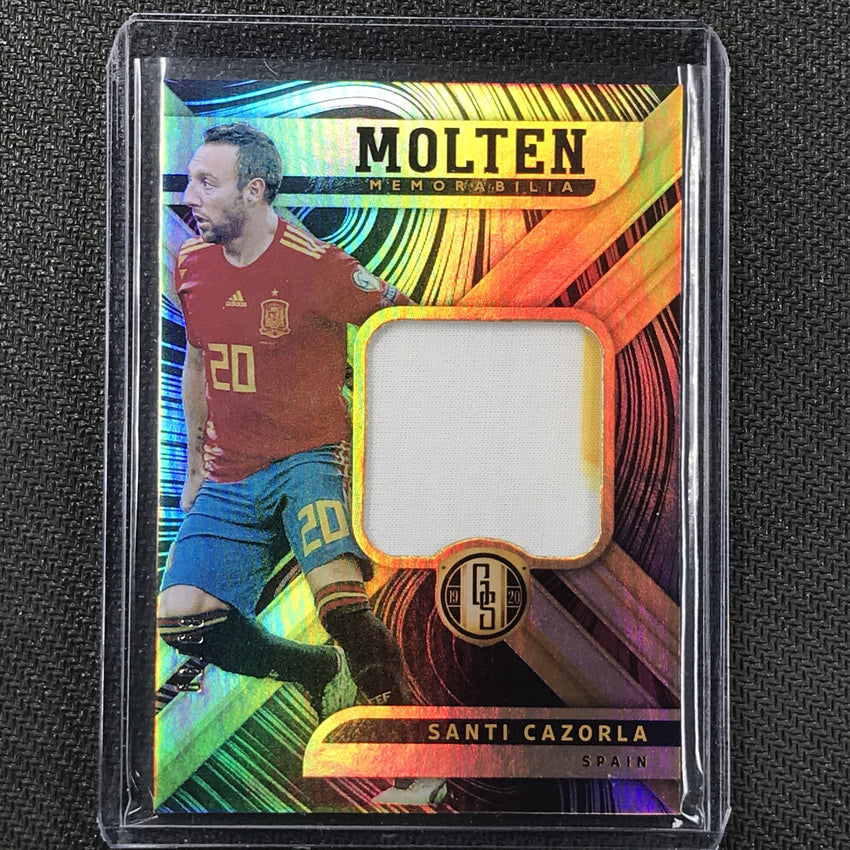 2019-20 Gold Standard Soccer SANTI CAZORLA Molten Relic Patch 89/99-Cherry Collectables