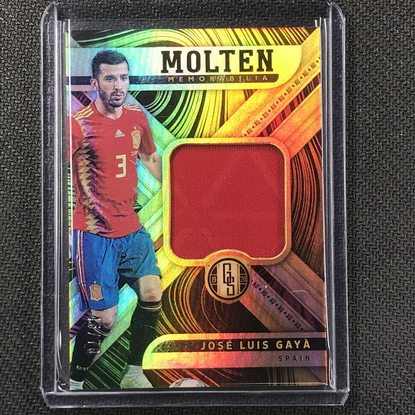 2019-20 Gold Standard Soccer JOSE LUIS GAYA Molten Relic Patch 45/79-Cherry Collectables