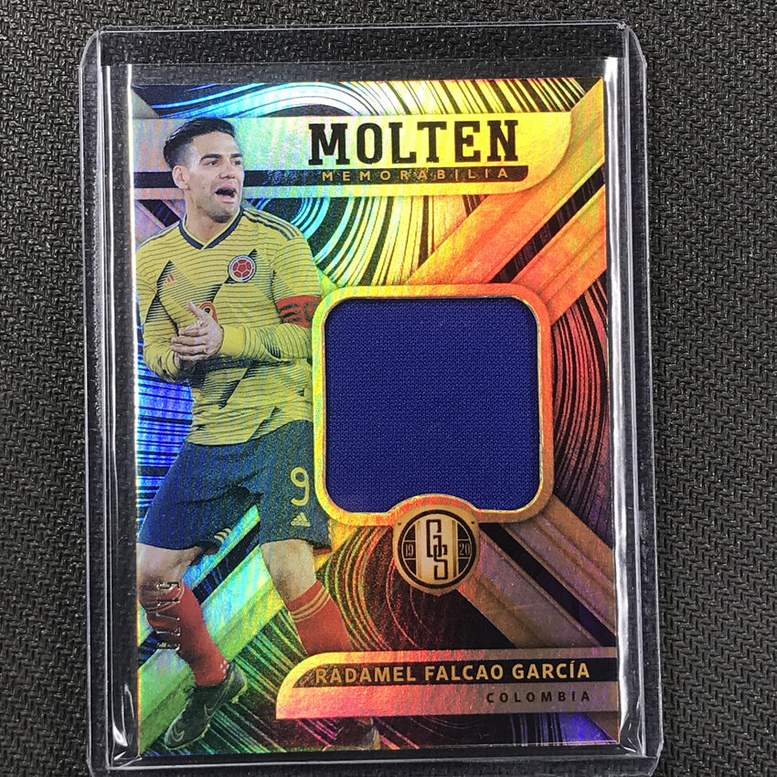 2019-20 Gold Standard Soccer RADAMEL FALCAO GARCIA Molten Relic Patch 51/79-Cherry Collectables